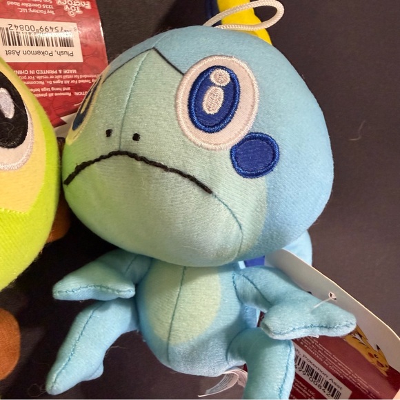 Grookey and Sobble plush - Picture 3 of 6
